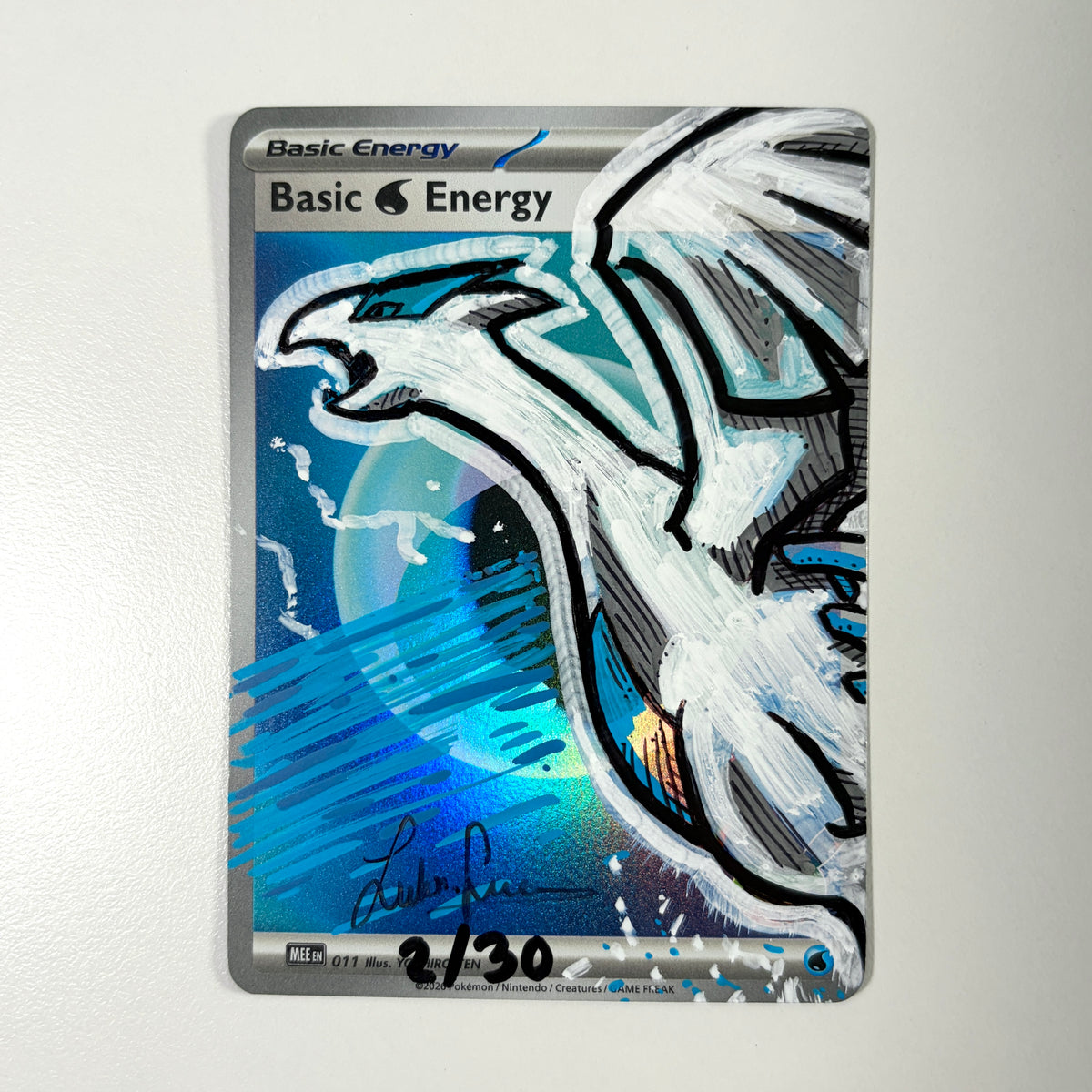 Pokemon Sketch Series 2/30 - Lugia