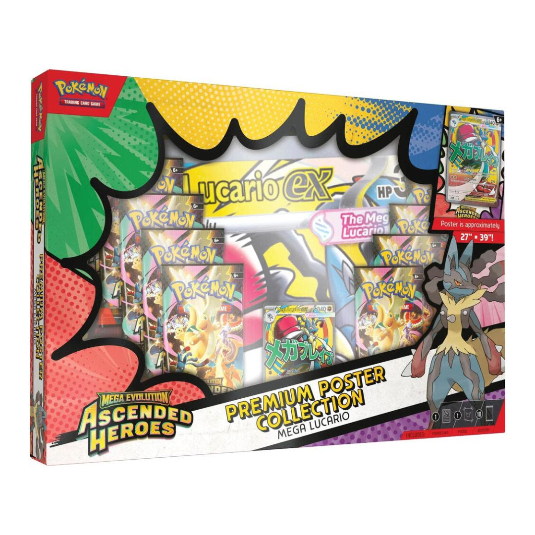 Ascended Heroes - Premium Poster Collection: Mega Lucario
