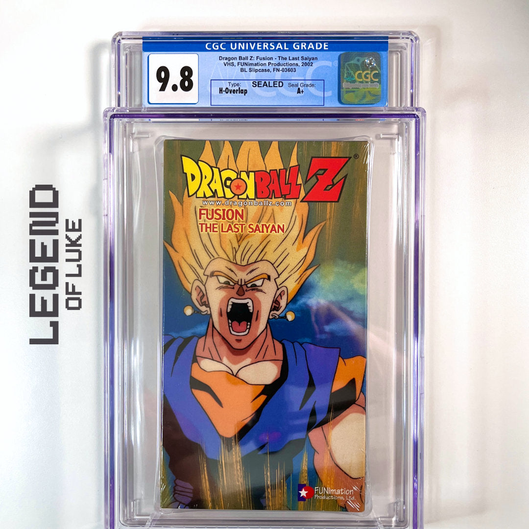CGC 9.8 💎 A+ Dragon Ball Z: Fusion The Last Saiyan - Graded VHS