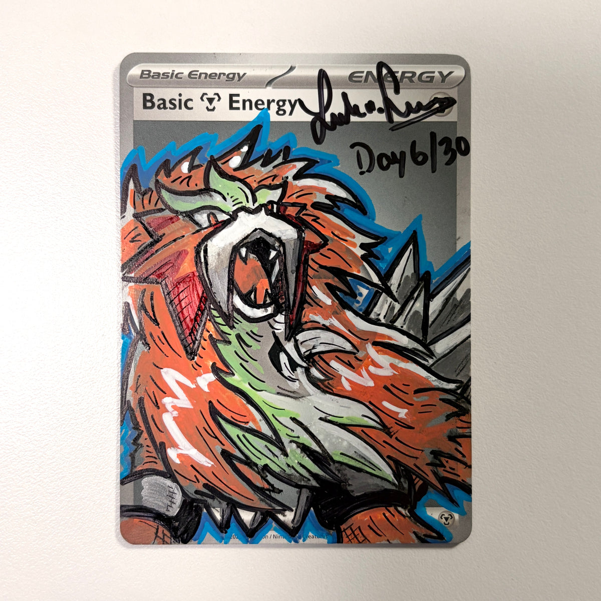 Pokemon Sketch Series 6/30 - Entei