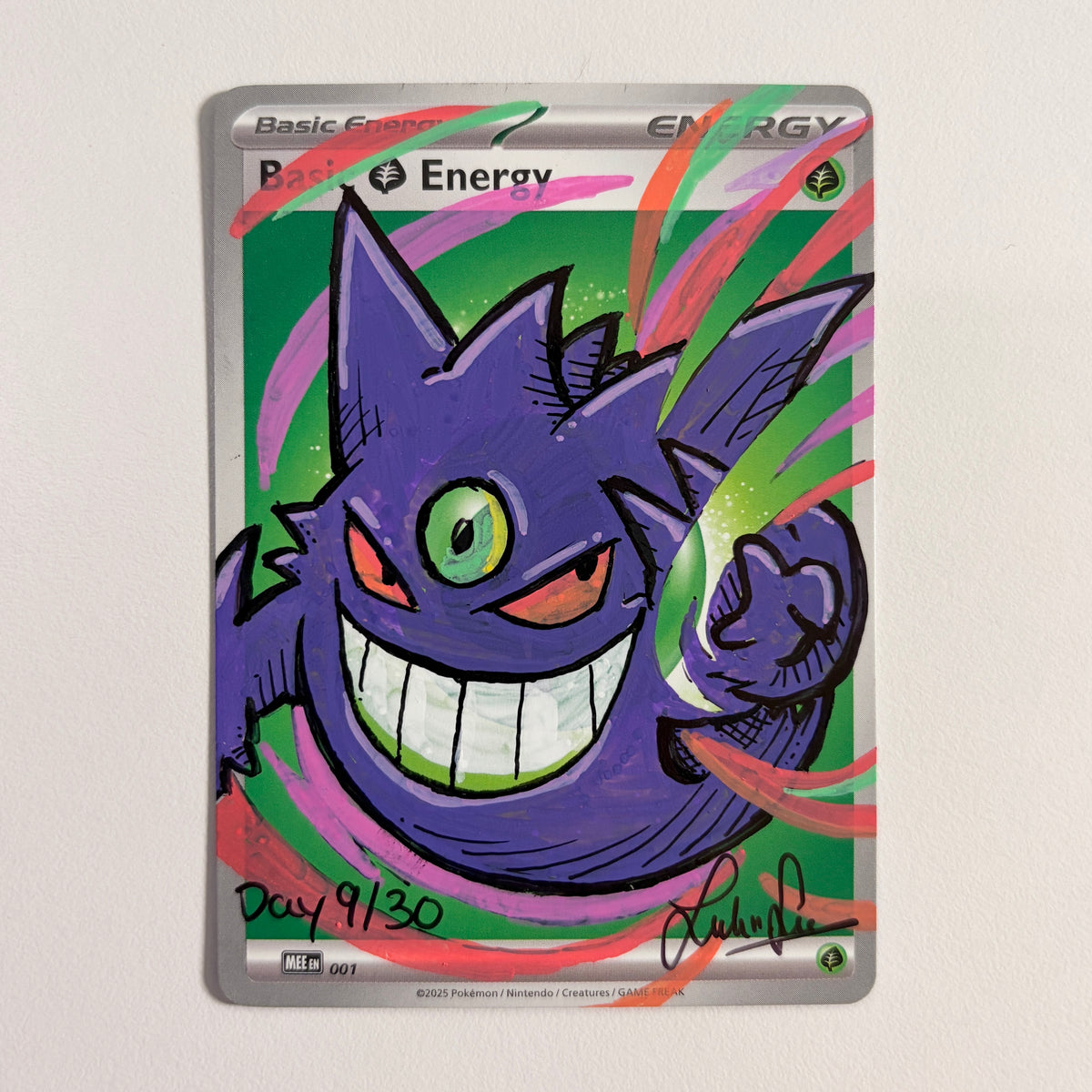 Pokemon Sketch Series 9/30 - Mega Gengar