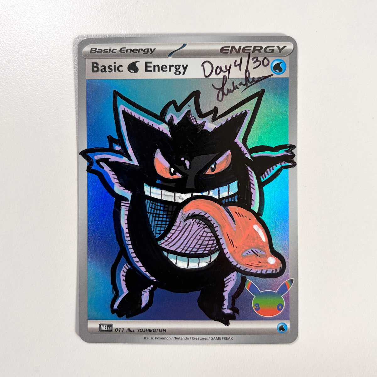 Pokemon Sketch Series 4/30 - Gengar