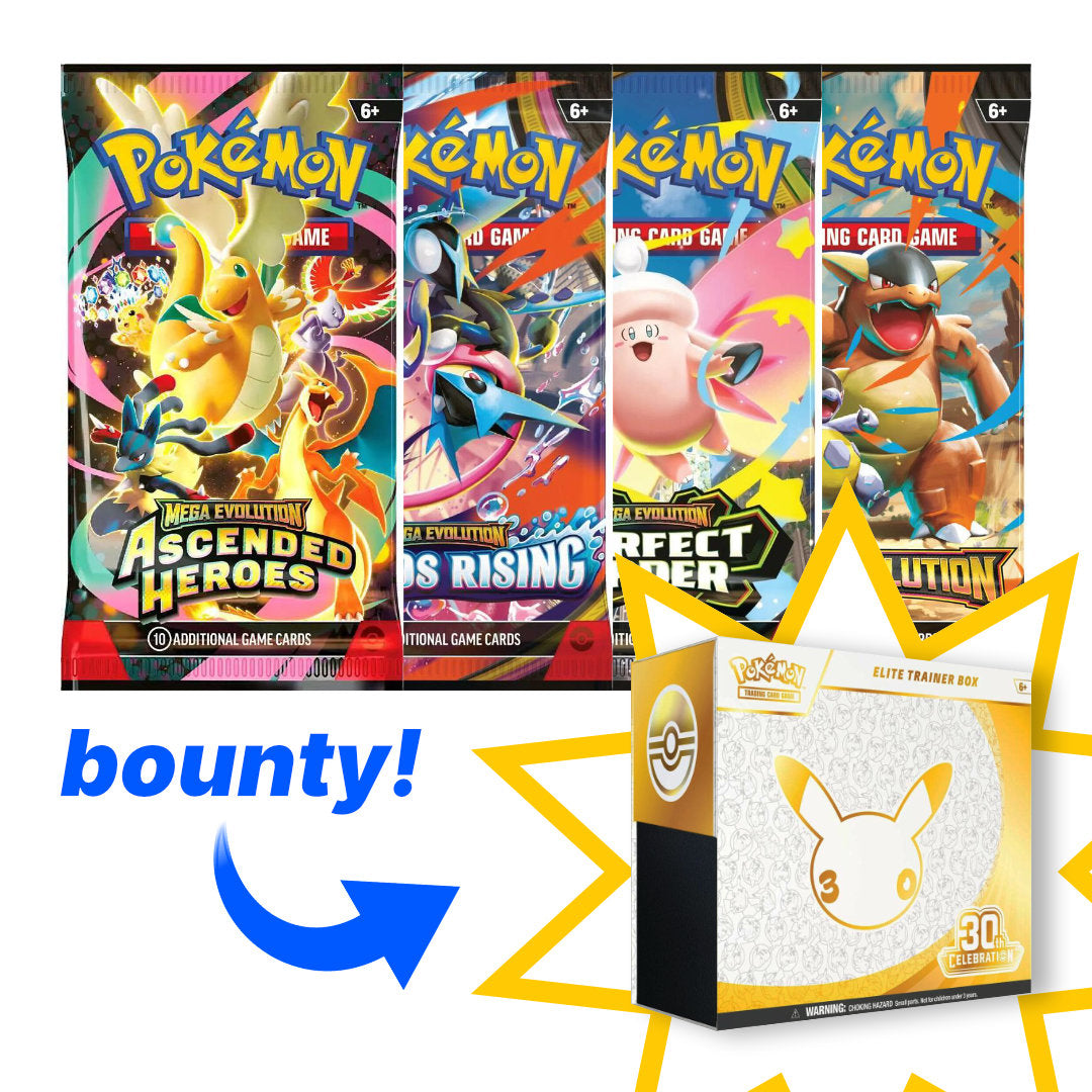 Mega Pack Bundle (x4) - Ascended Heroes, Mega Evo, Perfect Order, & Chaos Rising