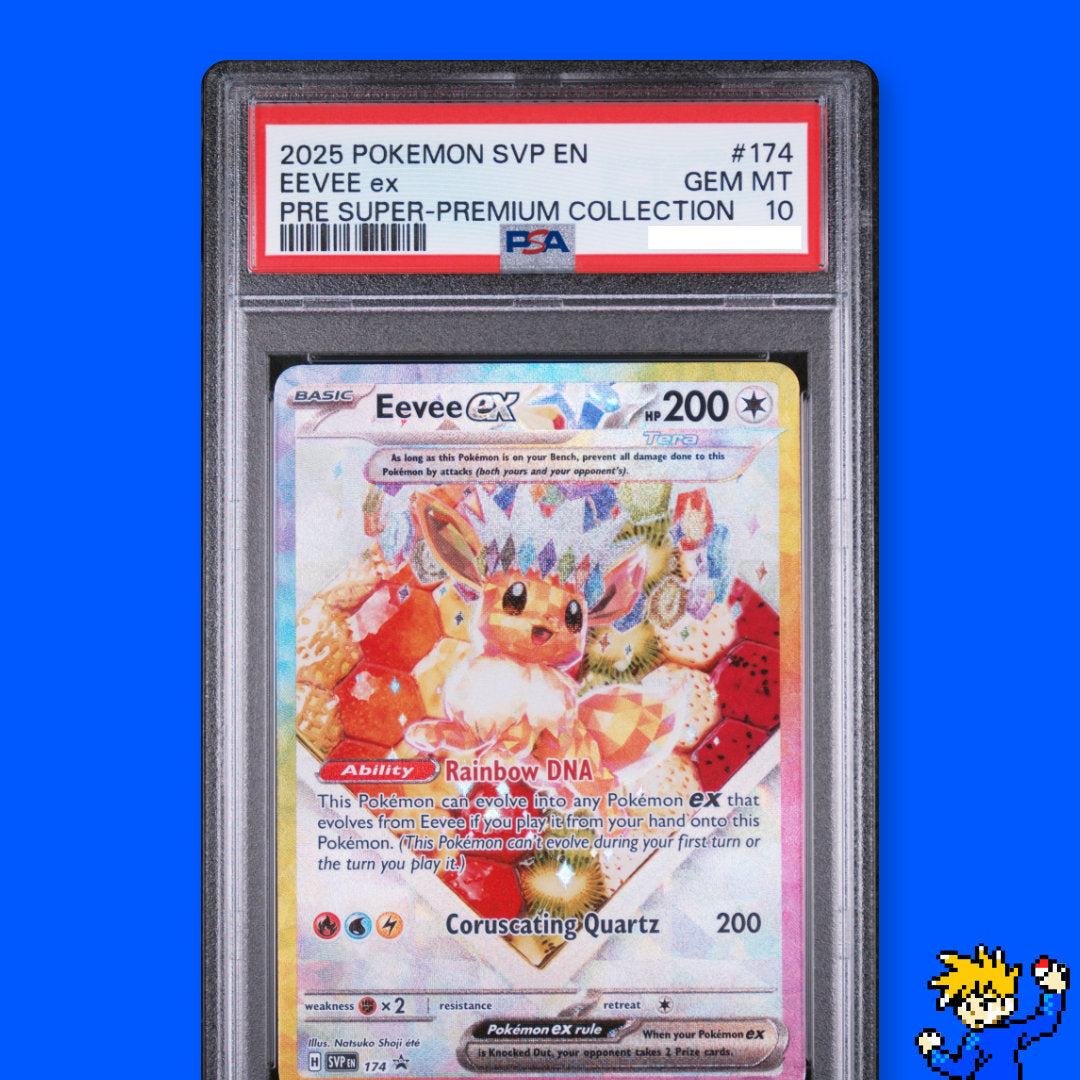PSA 10 💎 MINT - Eevee ex Promo 174 - SPC Prismatic Evolutions