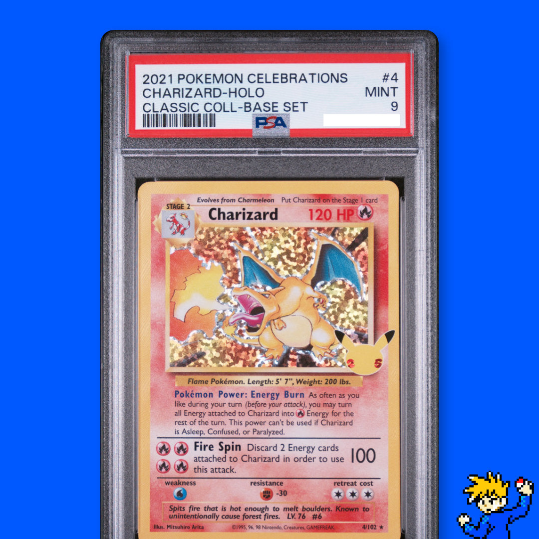 PSA 9 💎 MINT - Charizard 4/102 Celebrations