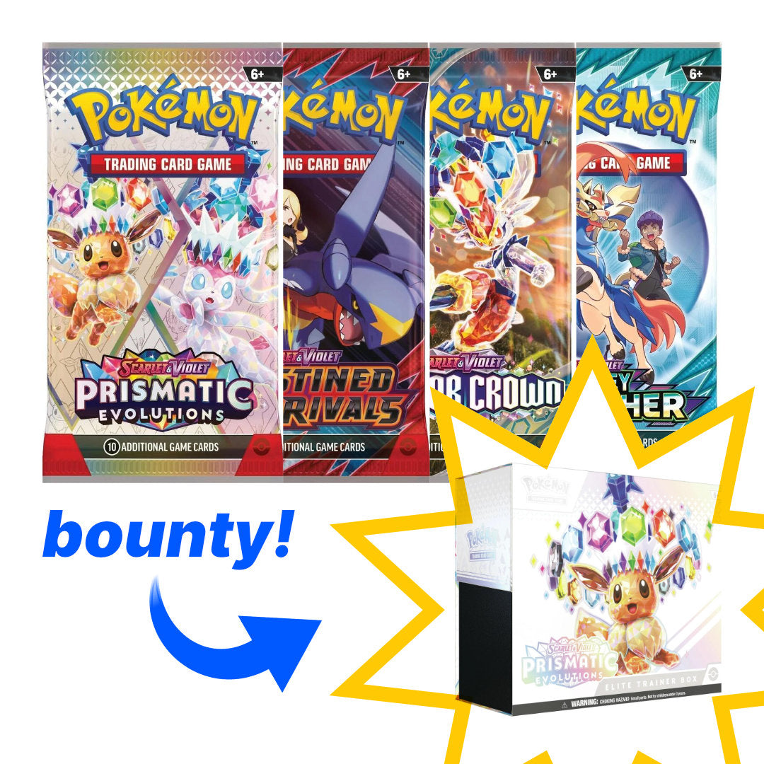SV Bundle (x4) - Prismatic Evolutions, Destined Rivals, Stellar Crown, Journey Together